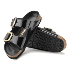 Arizona Big Buckle High Shine Black Natural Leather Patent