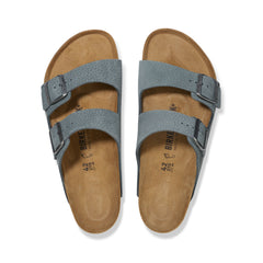 Arizona Desert Buck Basalt Grey Nubuck Leather