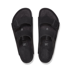 Arizona Exquisite Black Nubuck Leather