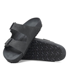 Arizona Exquisite Charcoal Suede Leather