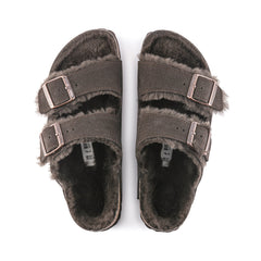 Arizona Shearling Mocca Suede Leather/Shearling