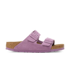 Arizona Mauve Suede Leather