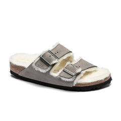 Arizona Shearling Stone Coin Suede Leather