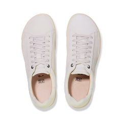 Bend Low Antique White Suede Leather