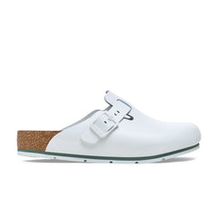 Boston Pro White PU Coated Natural Leather