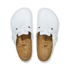 Boston Pro White PU Coated Natural Leather