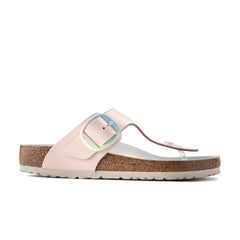 Gizeh Big Buckle Ombre Light Rose Smooth Leather