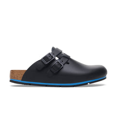 Kay Pro Black PU Coated Natural Leather