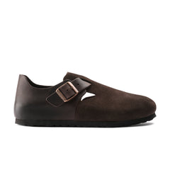 London Ebony Oiled/Suede Leather