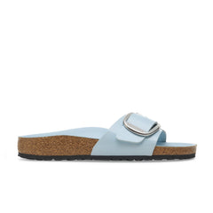 Madrid Big Buckle High Shine Baby Blue Natural Leather Patent