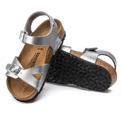 Rio Kids Metallic Silver Birko-Flor