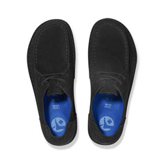 Utti Lace Black Suede Leather