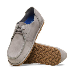 Utti Lace Whale Grey Suede Leather