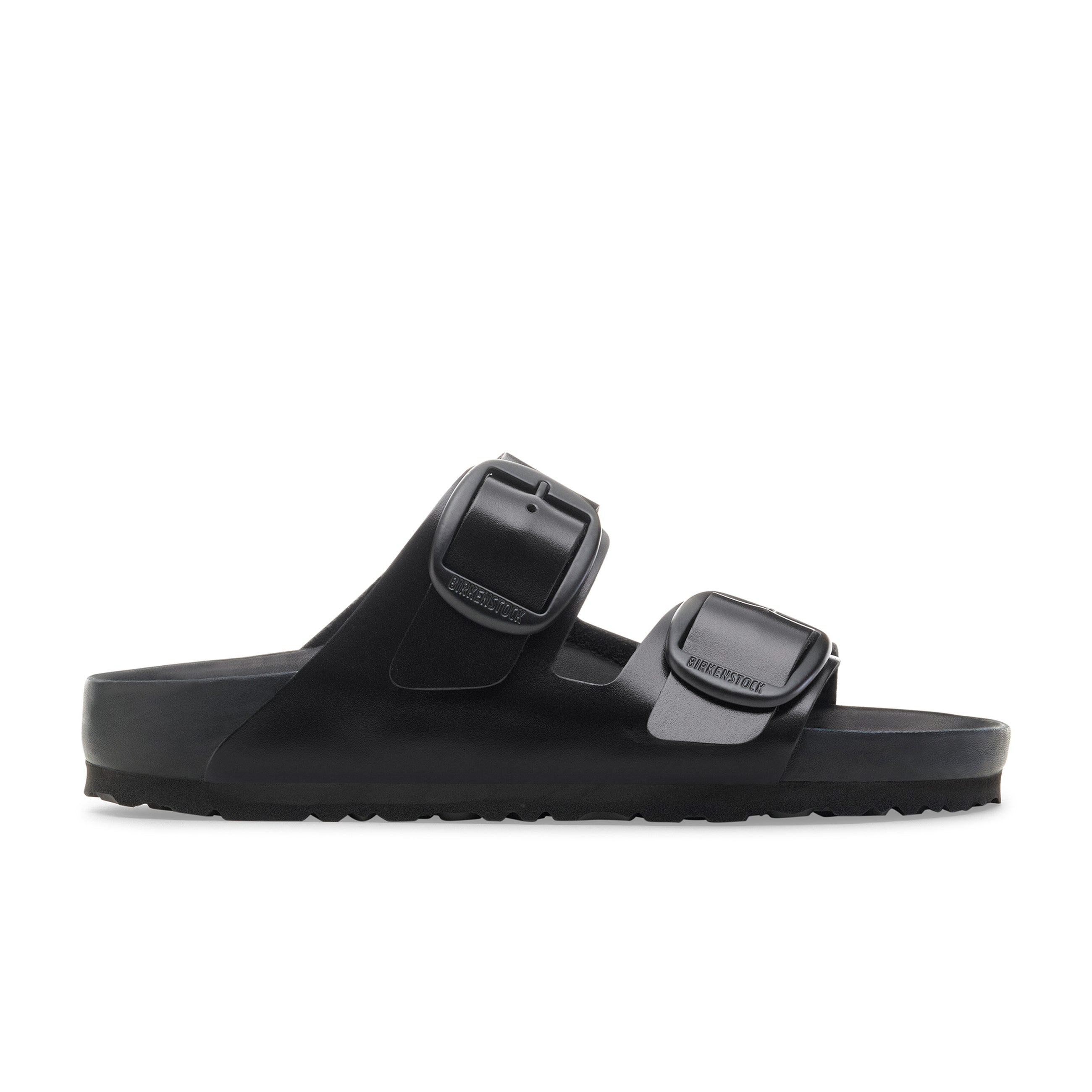 Arizona Big Buckle Exquisite Black Amalfi Leather