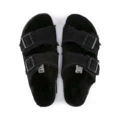 Arizona Shearling Black Suede Leather/Shearling
