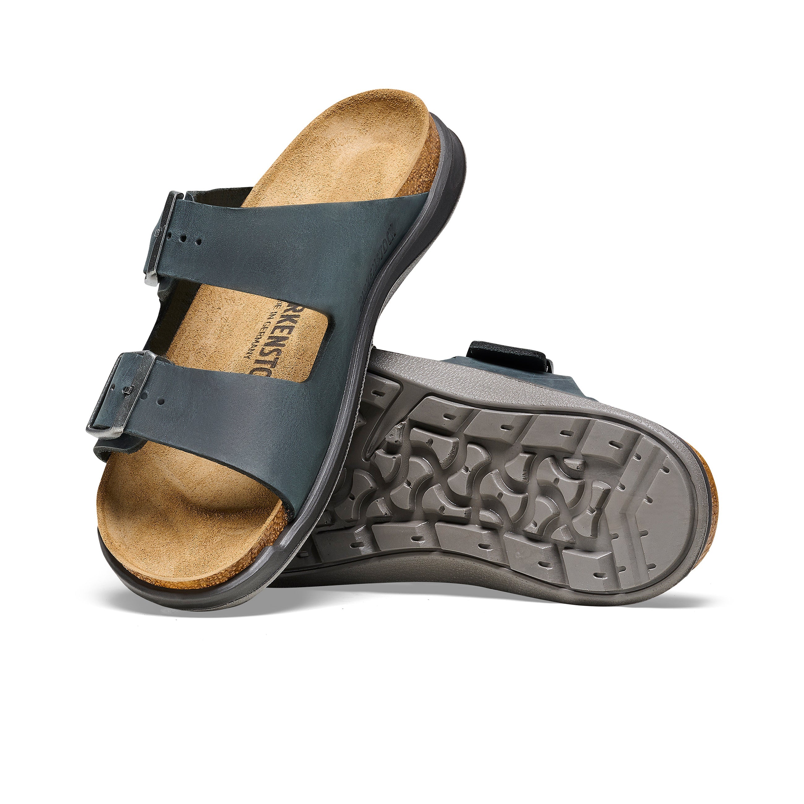 Arizona Cross Town Black Oiled Leather