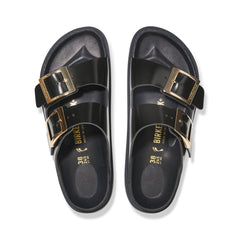 Arizona Droplet Buckle High Shine Black Natural Leather Patent