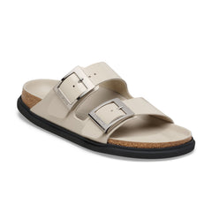 Arizona Droplet Buckle High Shine Oyster Natural Leather Patent