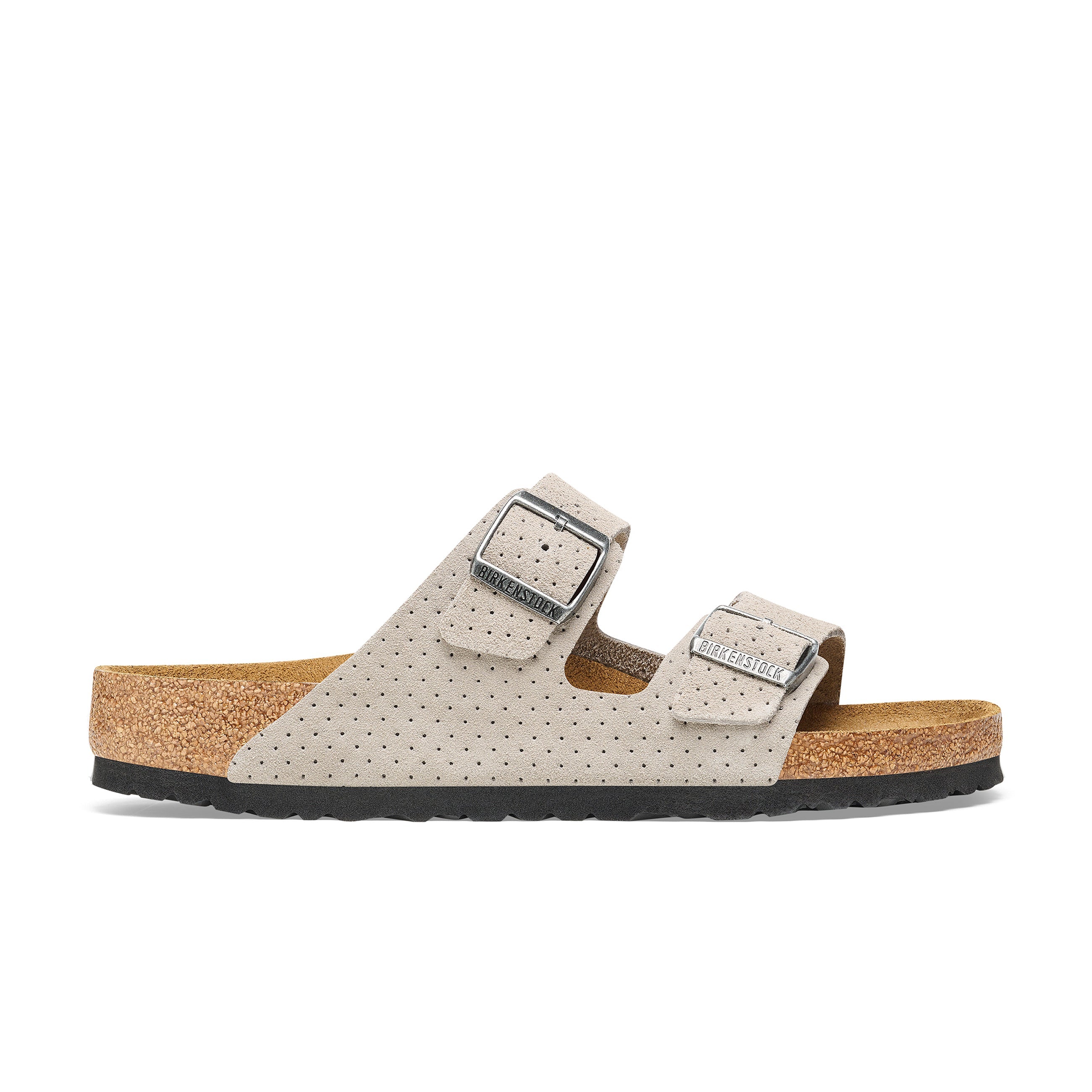 Arizona Stone Coin Embossed Suede Leather