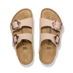 Arizona Kids Flower Buckle Sandcastle Birko-Flor