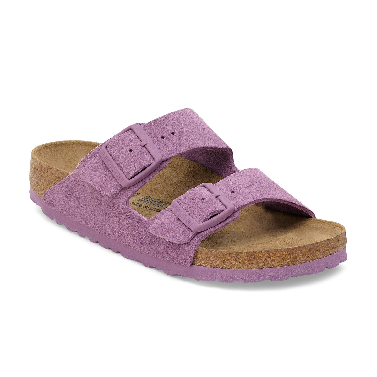 Arizona Mauve Suede Leather