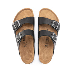 Arizona Vintage Wood Black Natural Leather