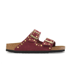 Arizona Rivet Zinfandel Suede Leather