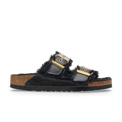 Arizona Shearling Naplak Black Natural Leather Patent/Shearling