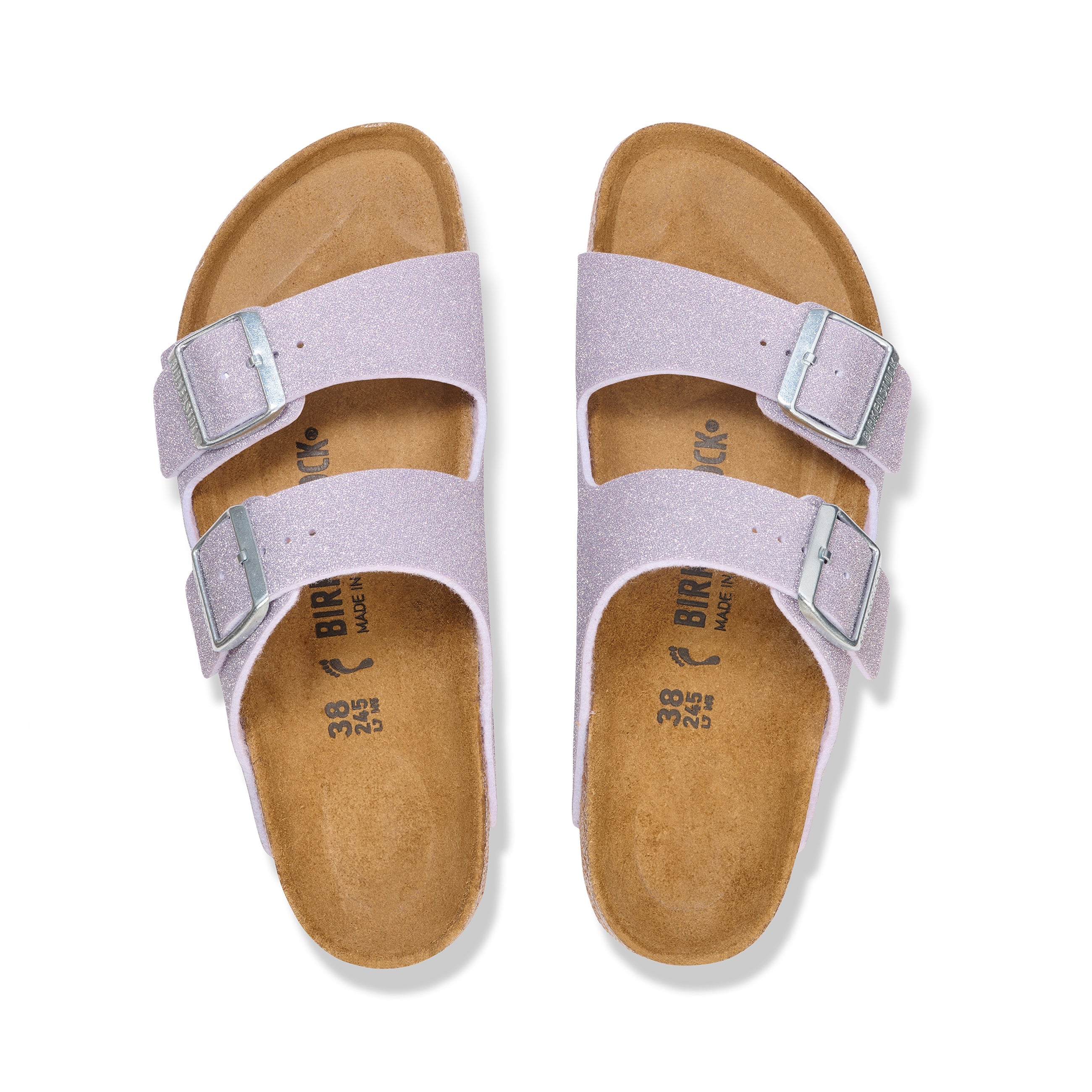 Arizona Shiny Glitter Faded Purple Synthetic