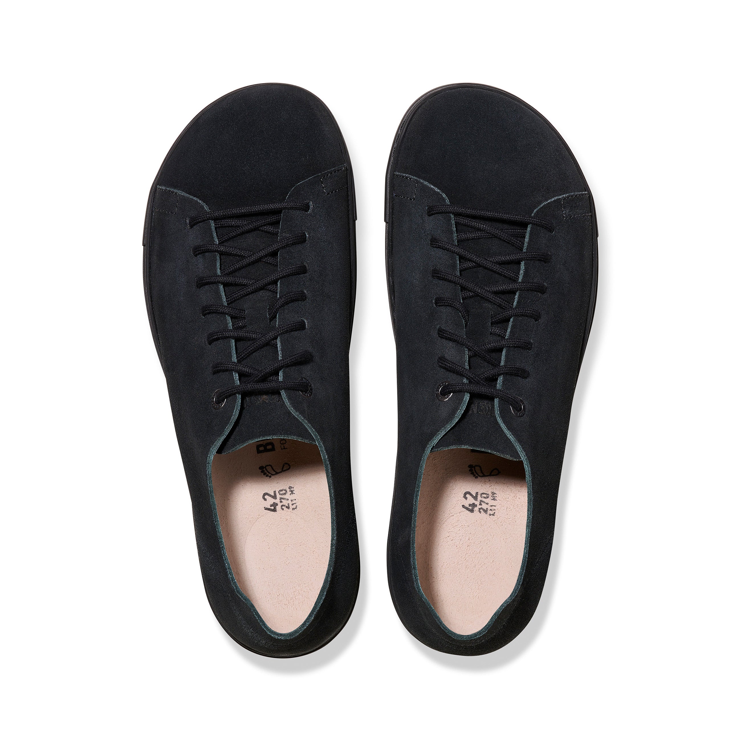 Bend Low Decon Black Nubuck Leather