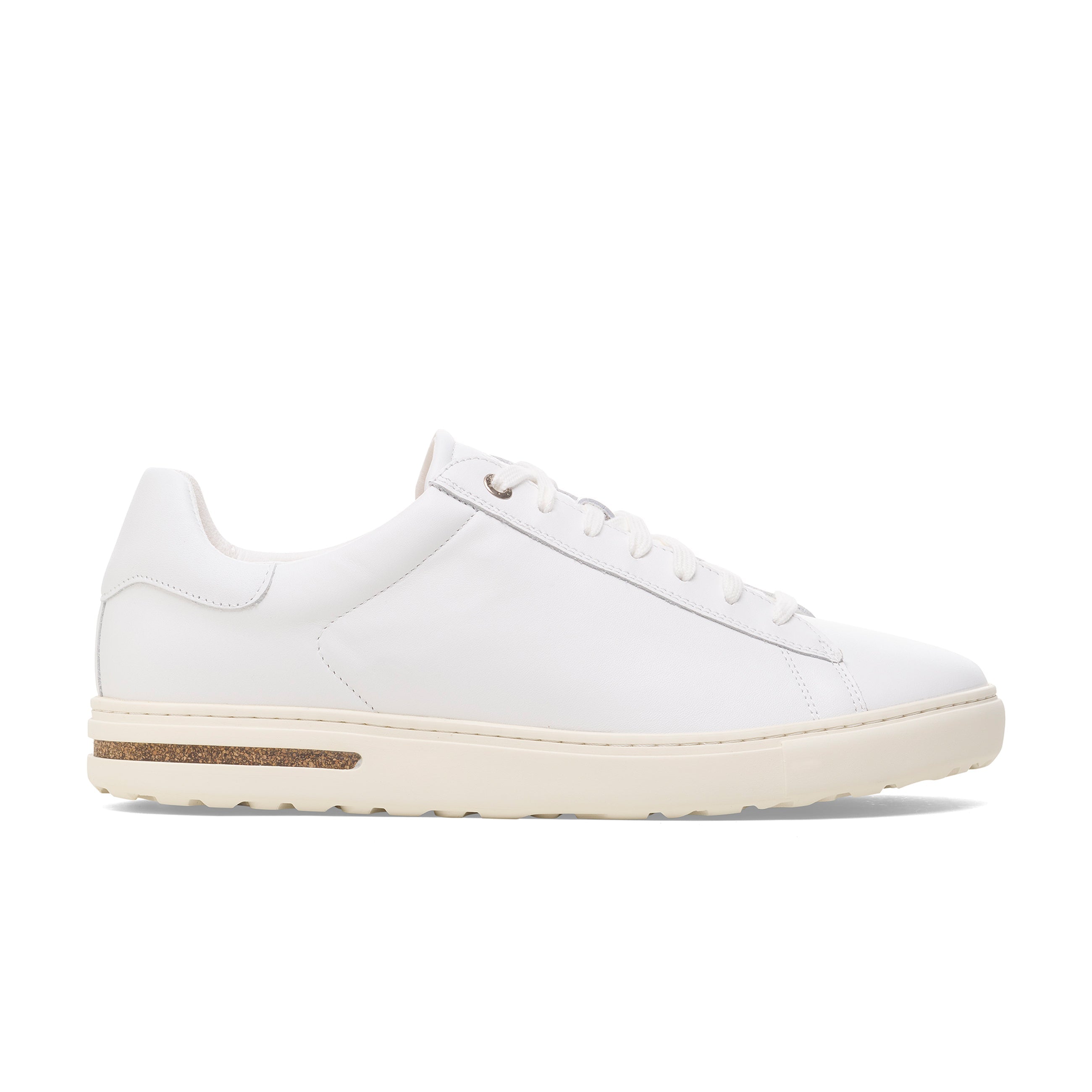 Bend Low White Smooth Leather