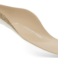 Blue Footbed Long Leather