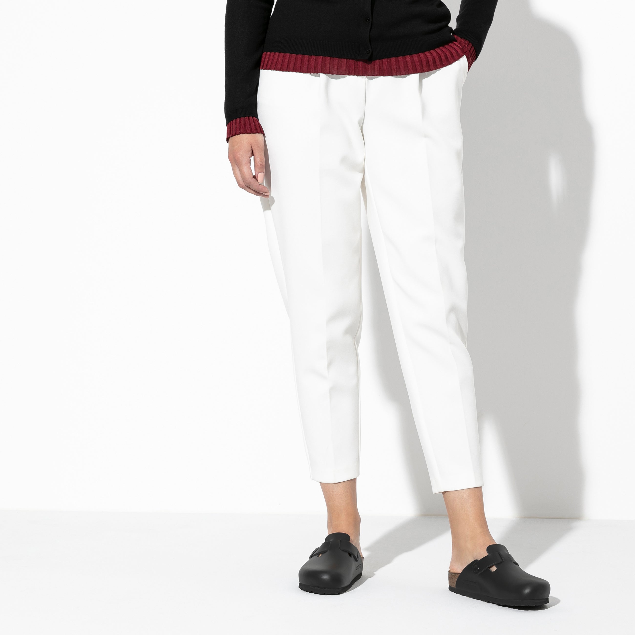 Boston Black Smooth Leather