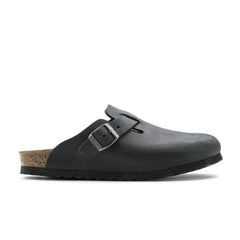 Boston Black Oiled Leather