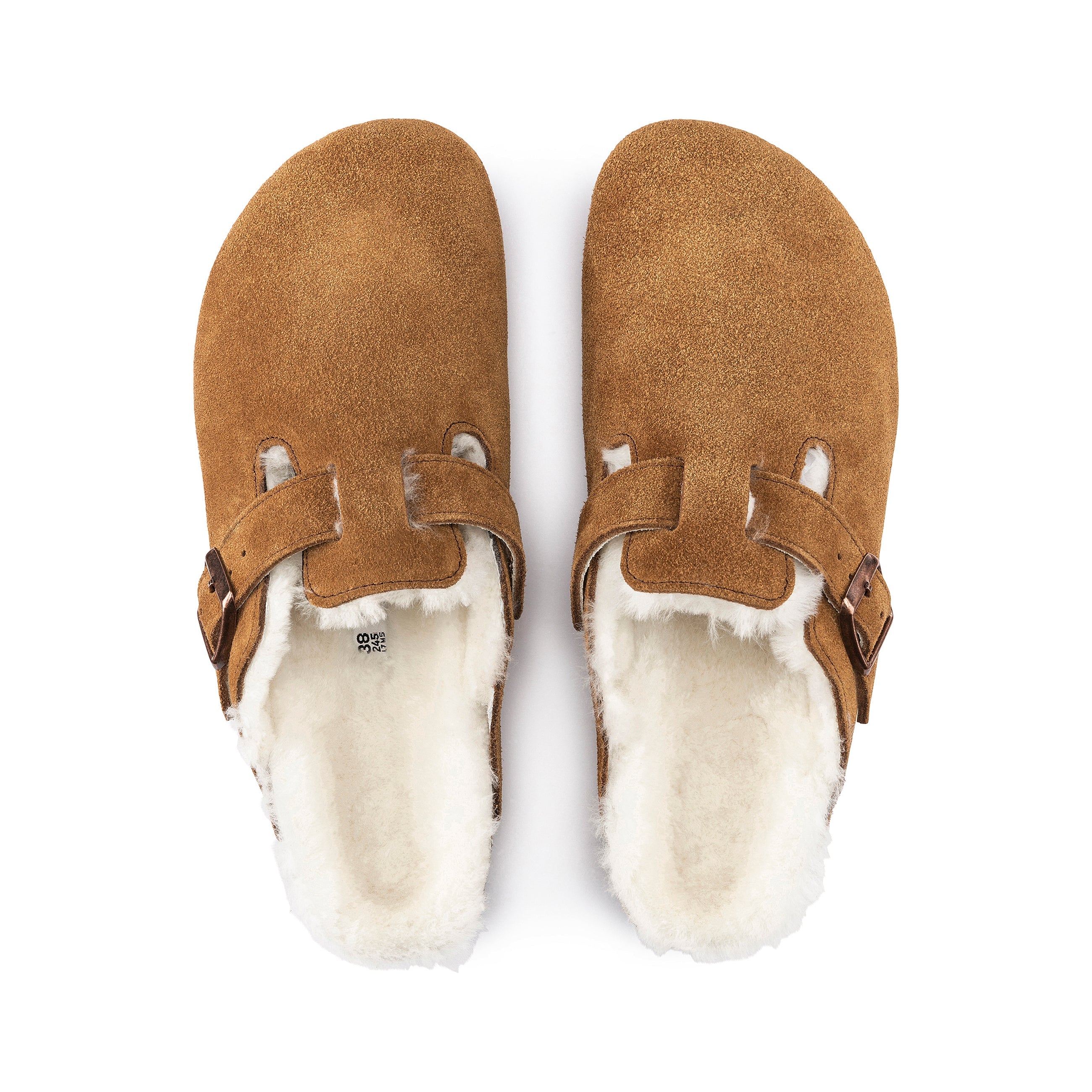 Boston Shearling Mink Suede Leather/Shearling