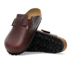 Boston Wire Buckle Vintage Wood Natural Leather