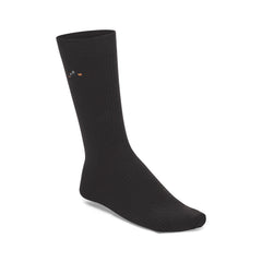 Cotton Ribbed Socks Black