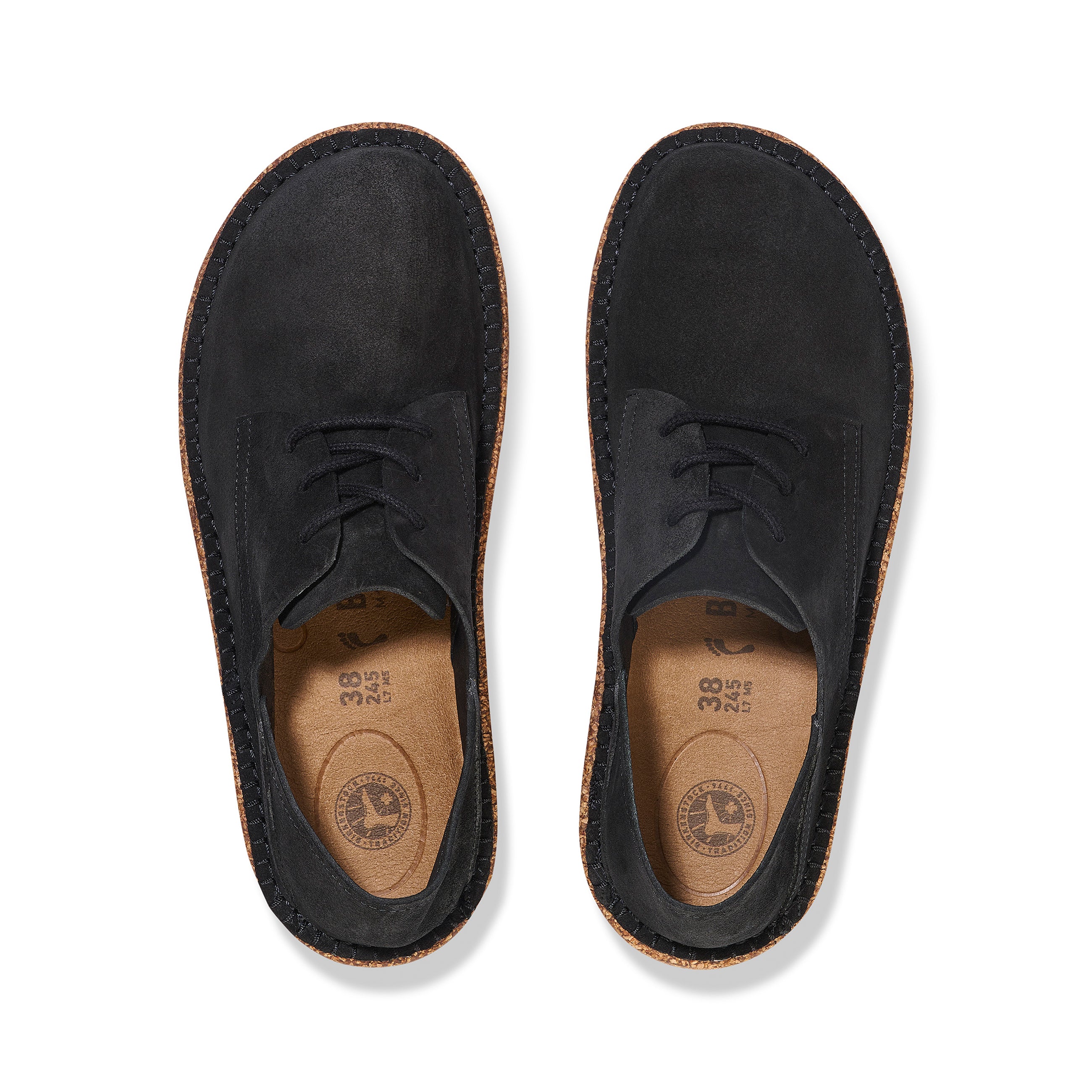 Gary Black Suede Leather