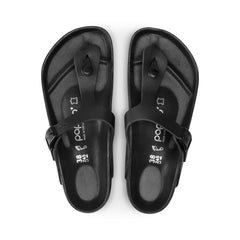 Gizeh Exquisite Platform Black Natural Leather