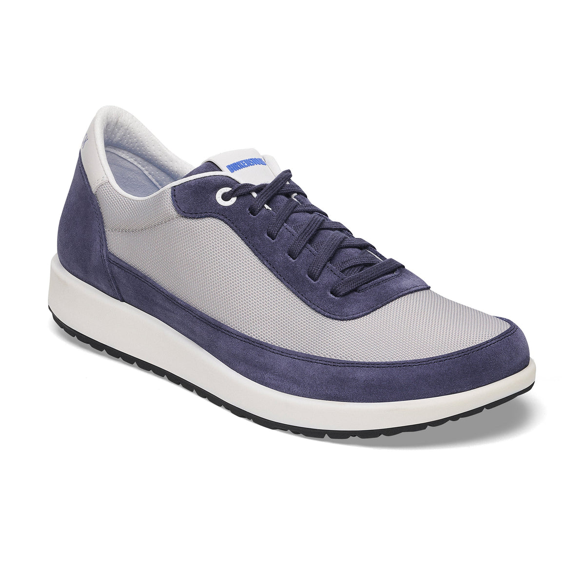 Honnef City Indigo/Stone Coin Nylon Mesh/Suede Leather