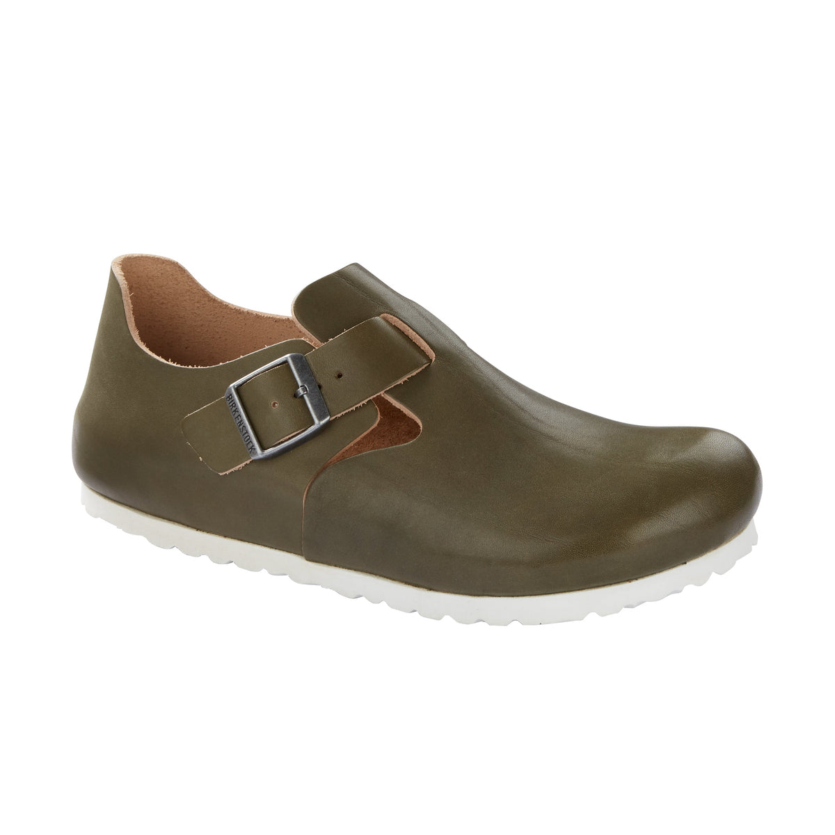 London Khaki Natural Leather