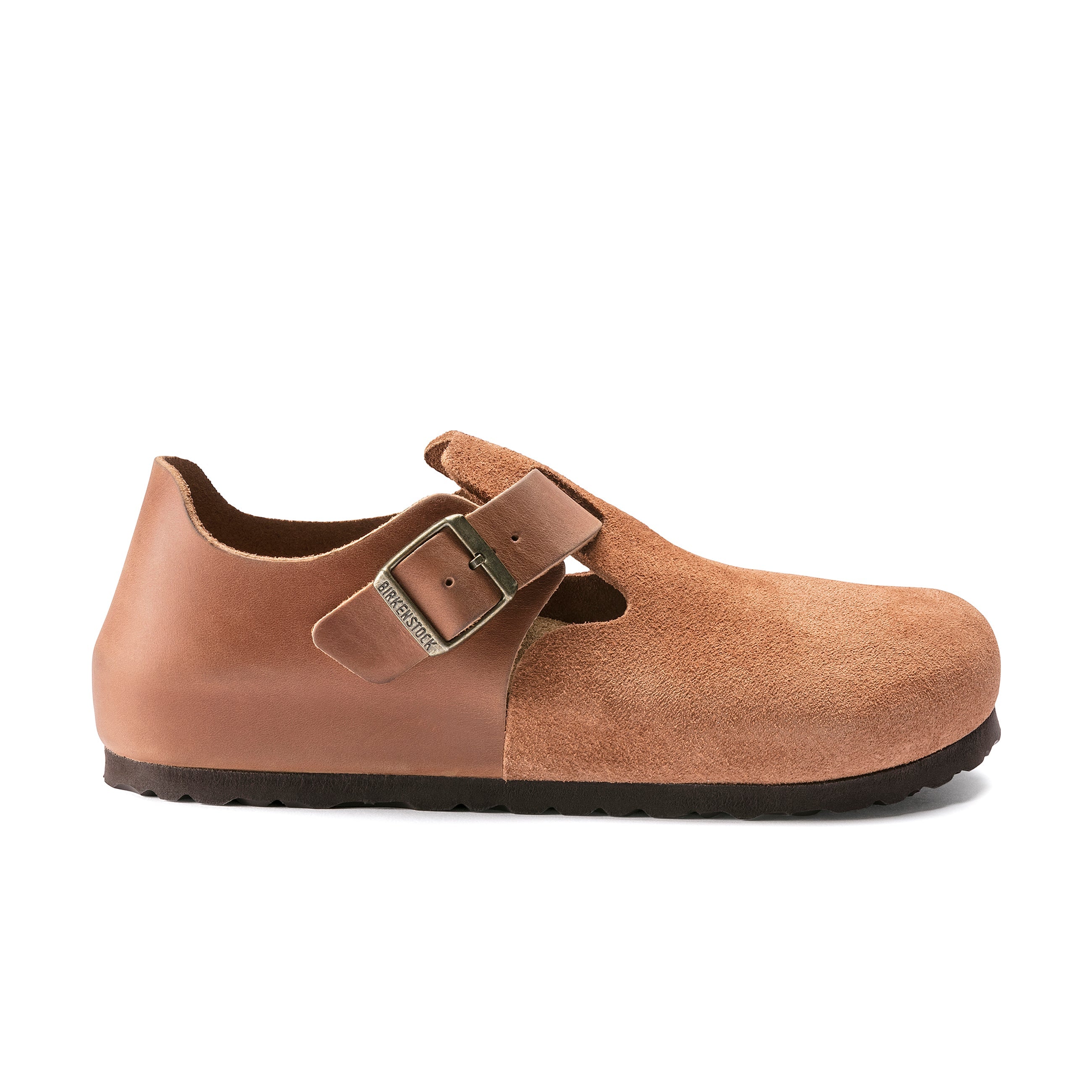 London Pecan Oiled/Suede Leather