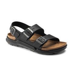 Milano Cross Town Arctic Black Waxy Leather