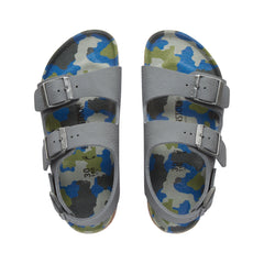 Milano Kids Grey/Multicolour Camo Birko-Flor