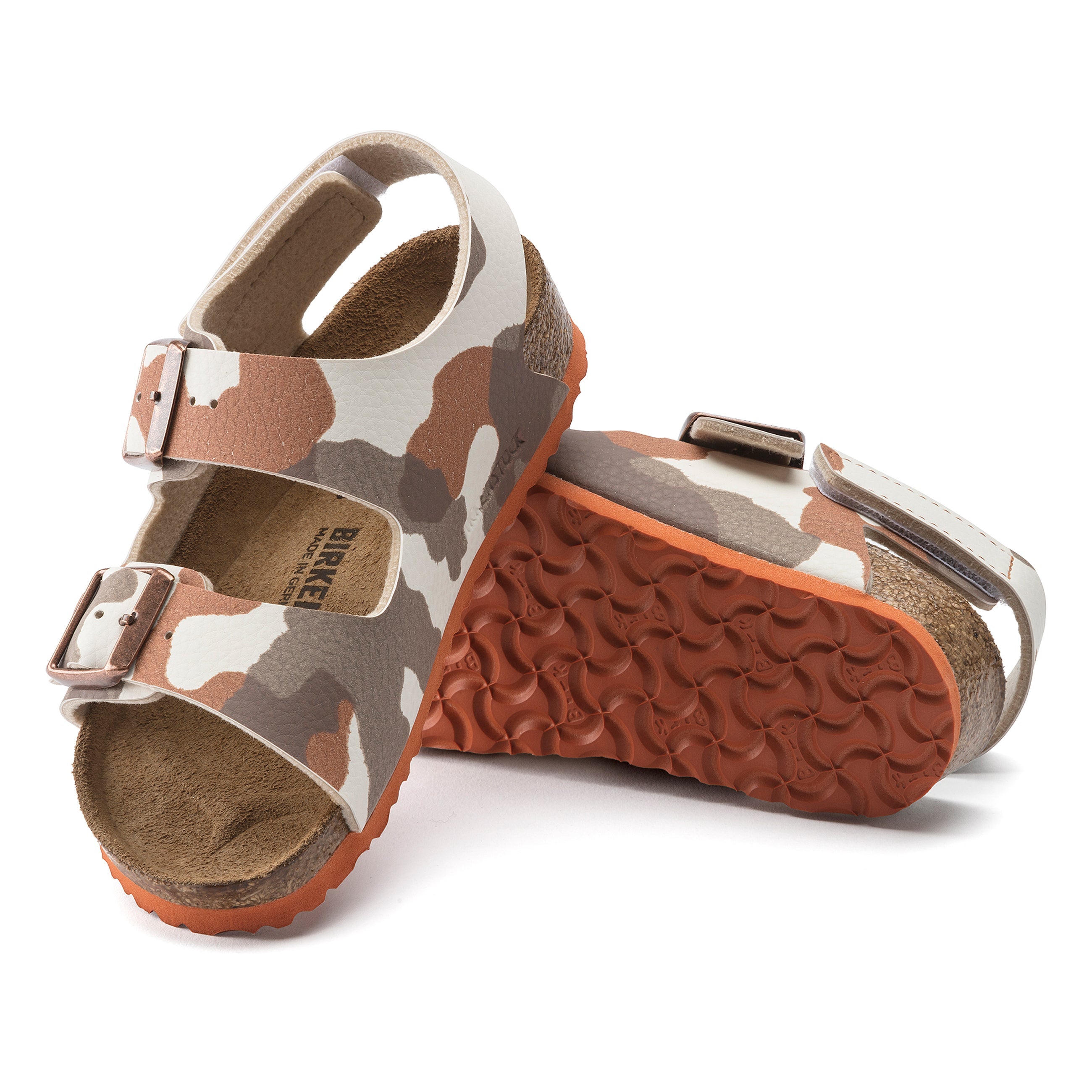 Milano Kids Desert Soil Camo Eggshell Birko-Flor