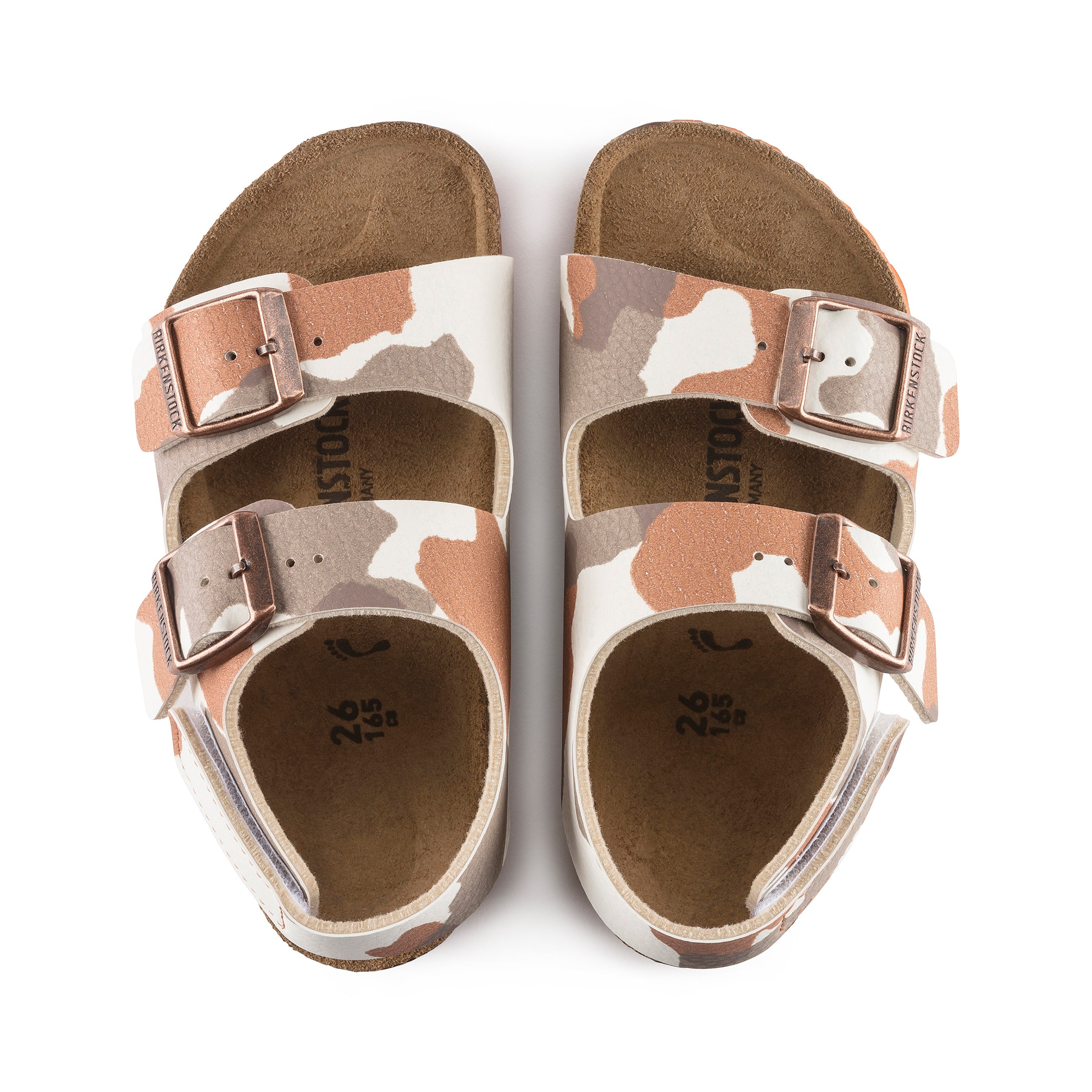 Milano Kids Desert Soil Camo Eggshell Birko-Flor