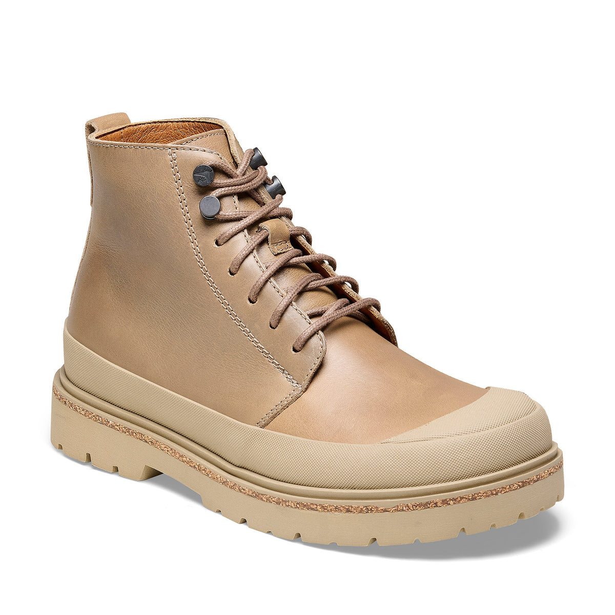 Prescott Womens Taupe Natural Leather