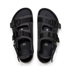 Shinjuku Black Nubuck Leather/Textile