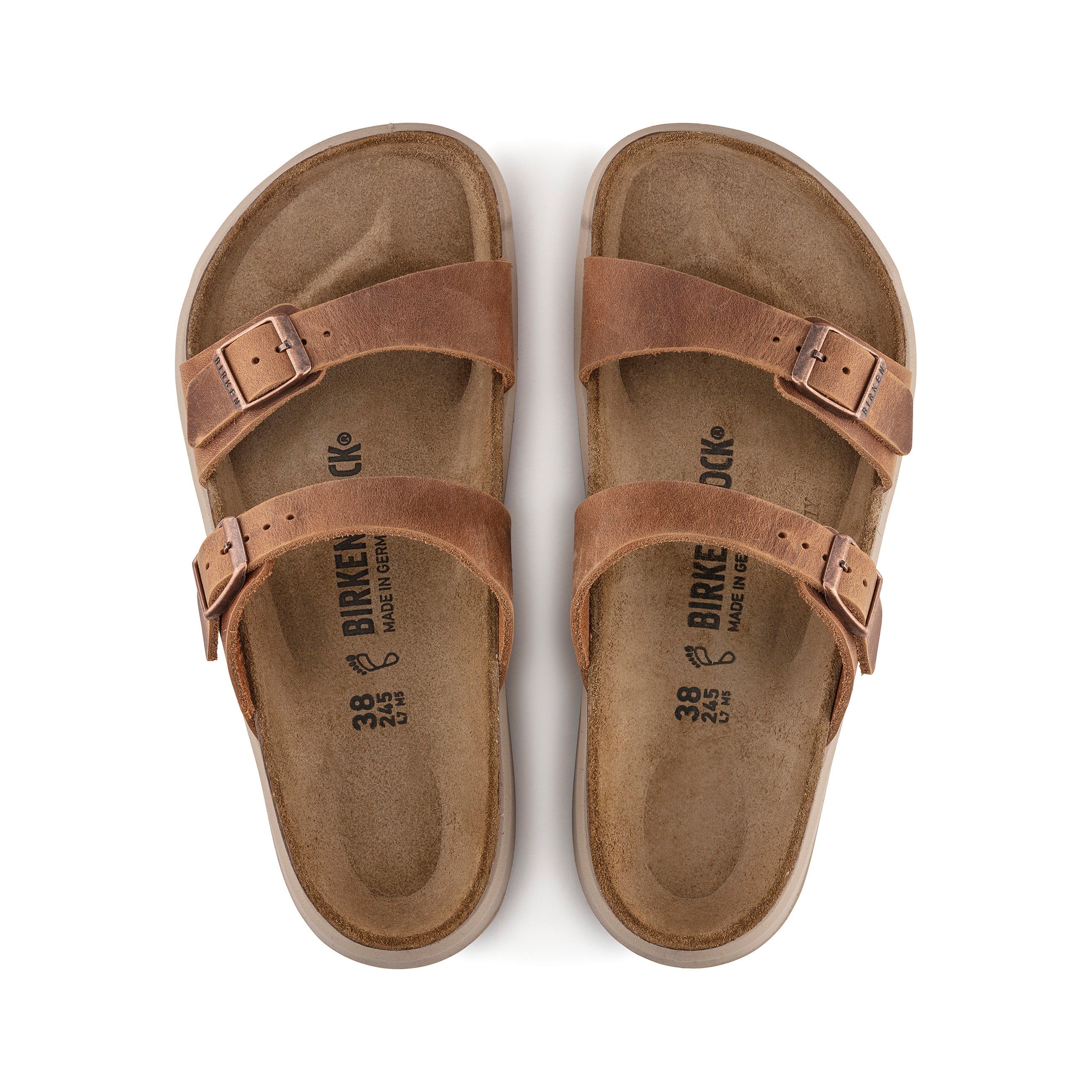 Sierra Cross Town Arctic Ginger Brown Waxy Leather