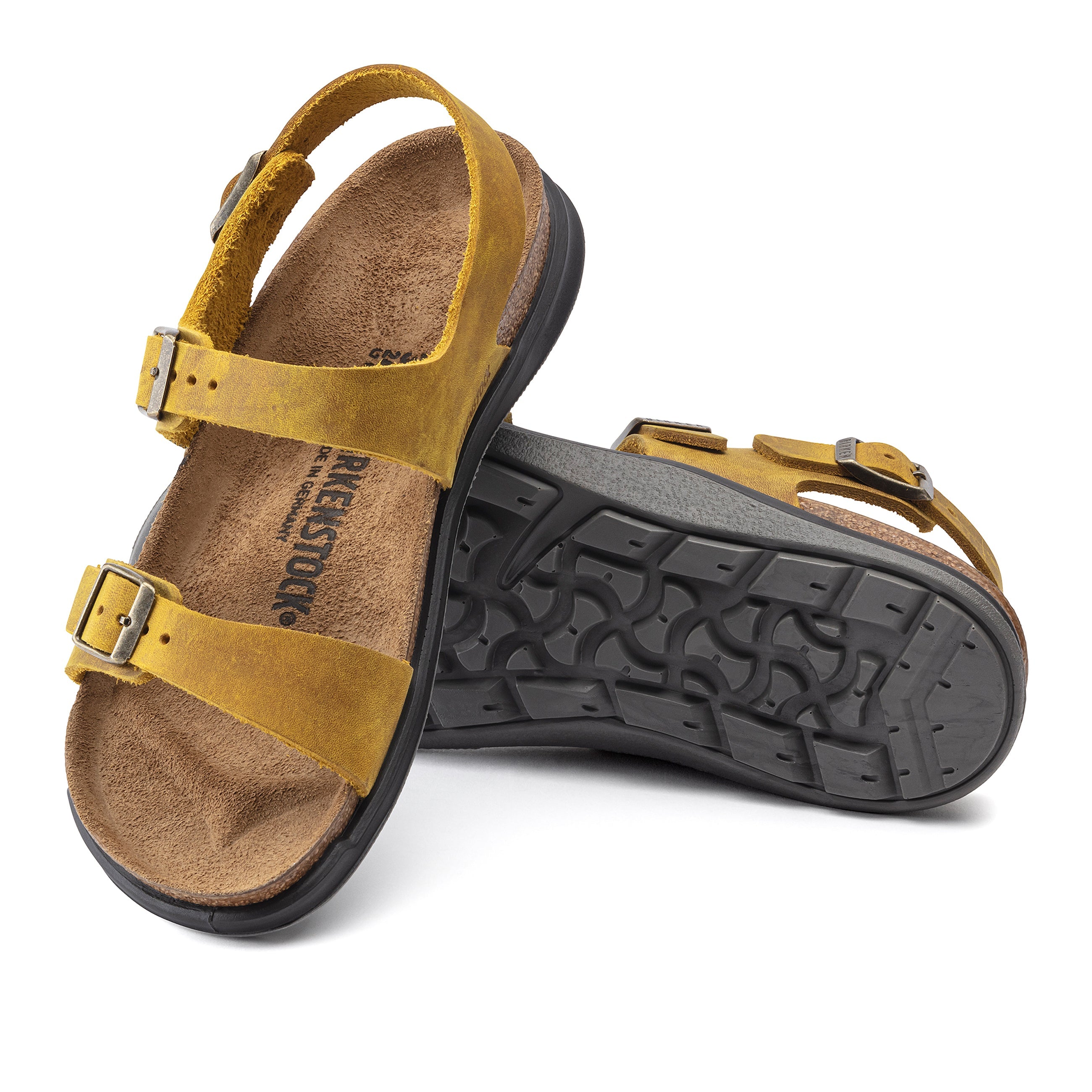 Sonora Cross Town Ochre Waxy Leather